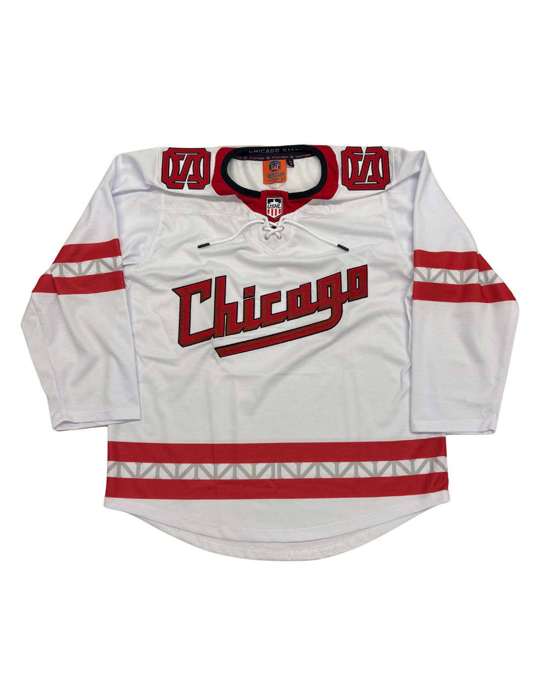 Chicago Steel New Youth White Replica Jersey
