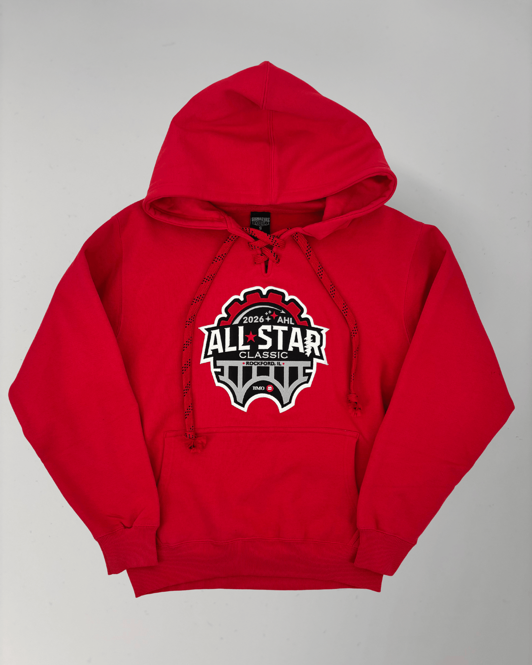 Rockford IceHogs Red All Star Laced Hoodie