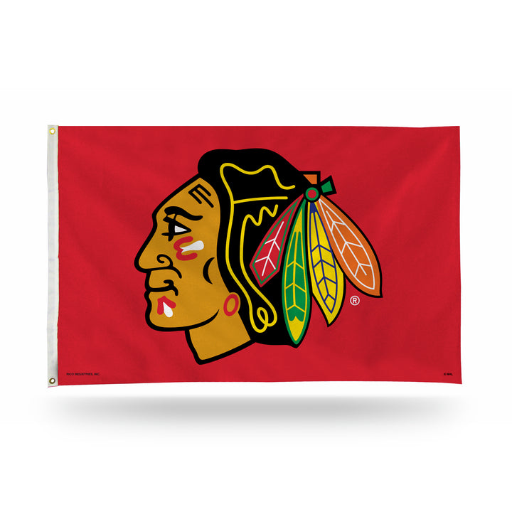 Chicago Blackhawks 3'x5' Banner Flag
