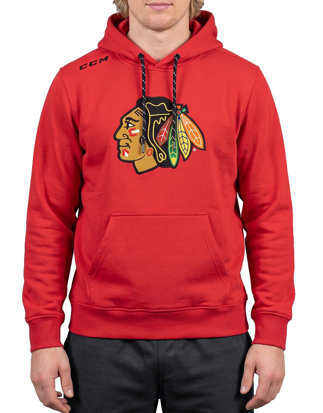 CCM Chicago Blackhawks Classic Twill Hoodie