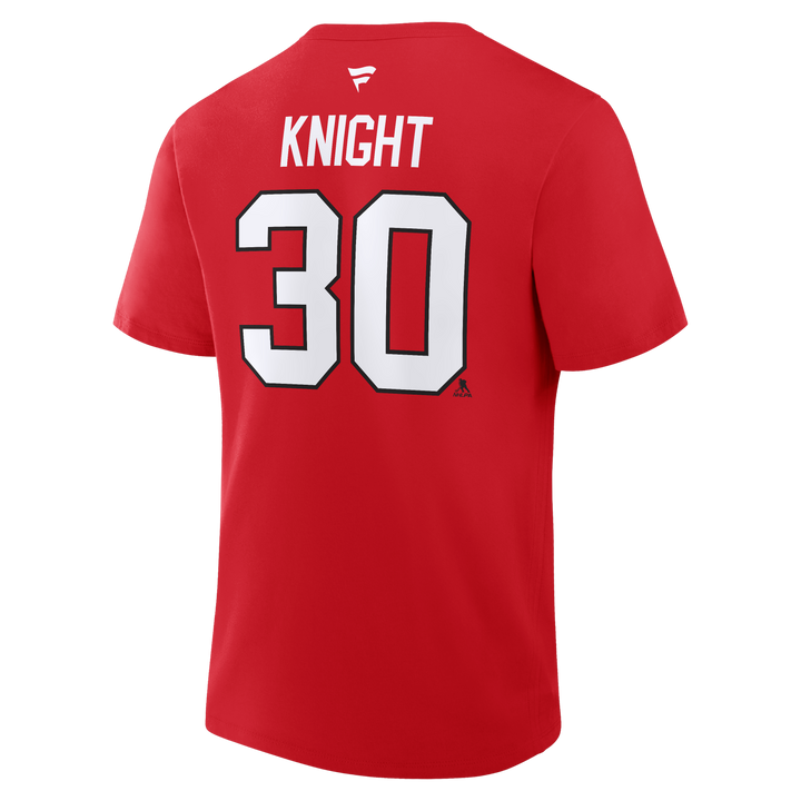 Fanatics Spencer Knight Chicago Blackhawks Player Tee