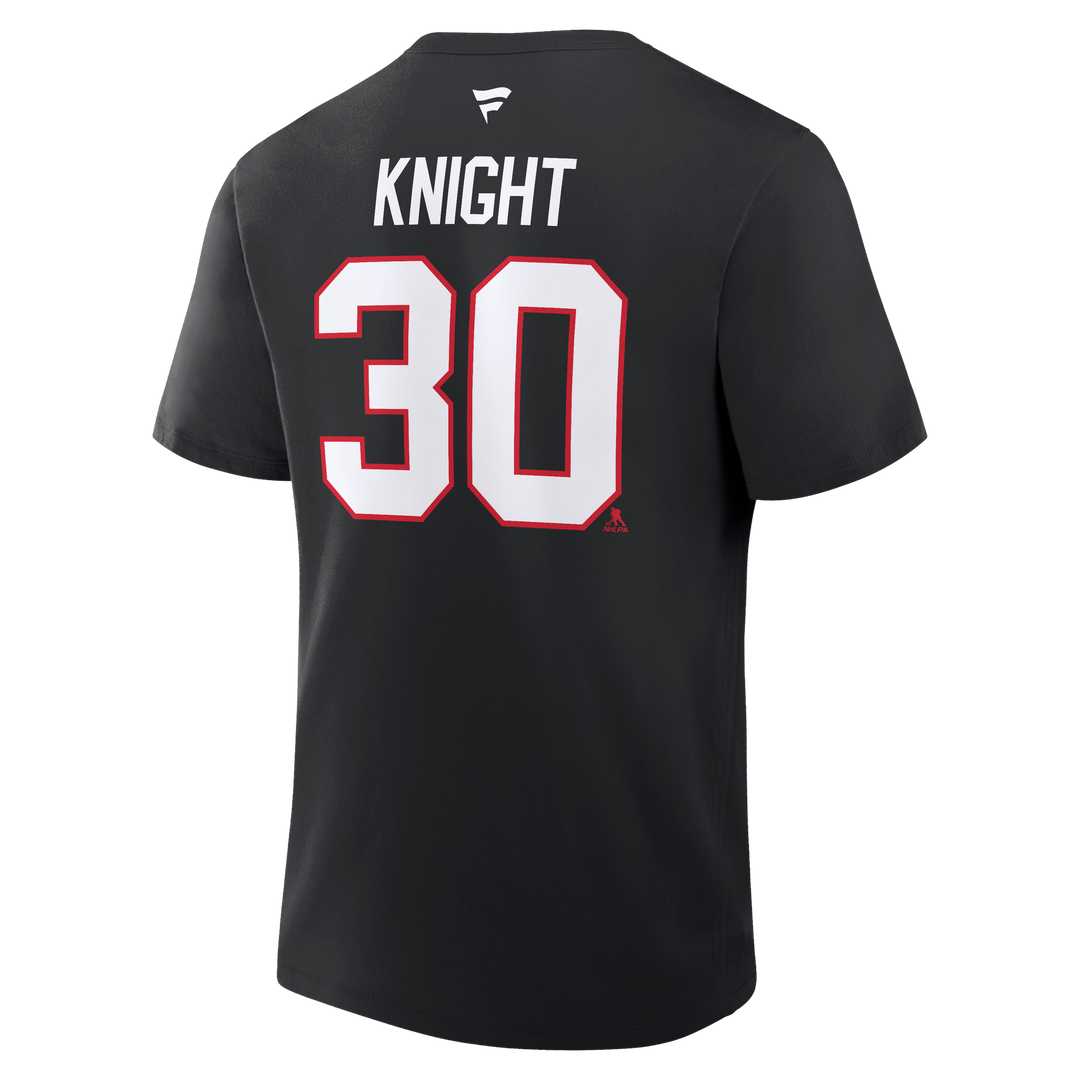 Fanatics Spencer Knight Chicago Blackhawks Player Tee