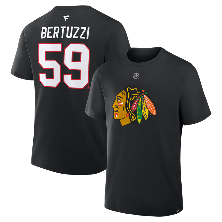 Fanatics Tyler Bertuzzi Chicago Blackhawks Player Tee