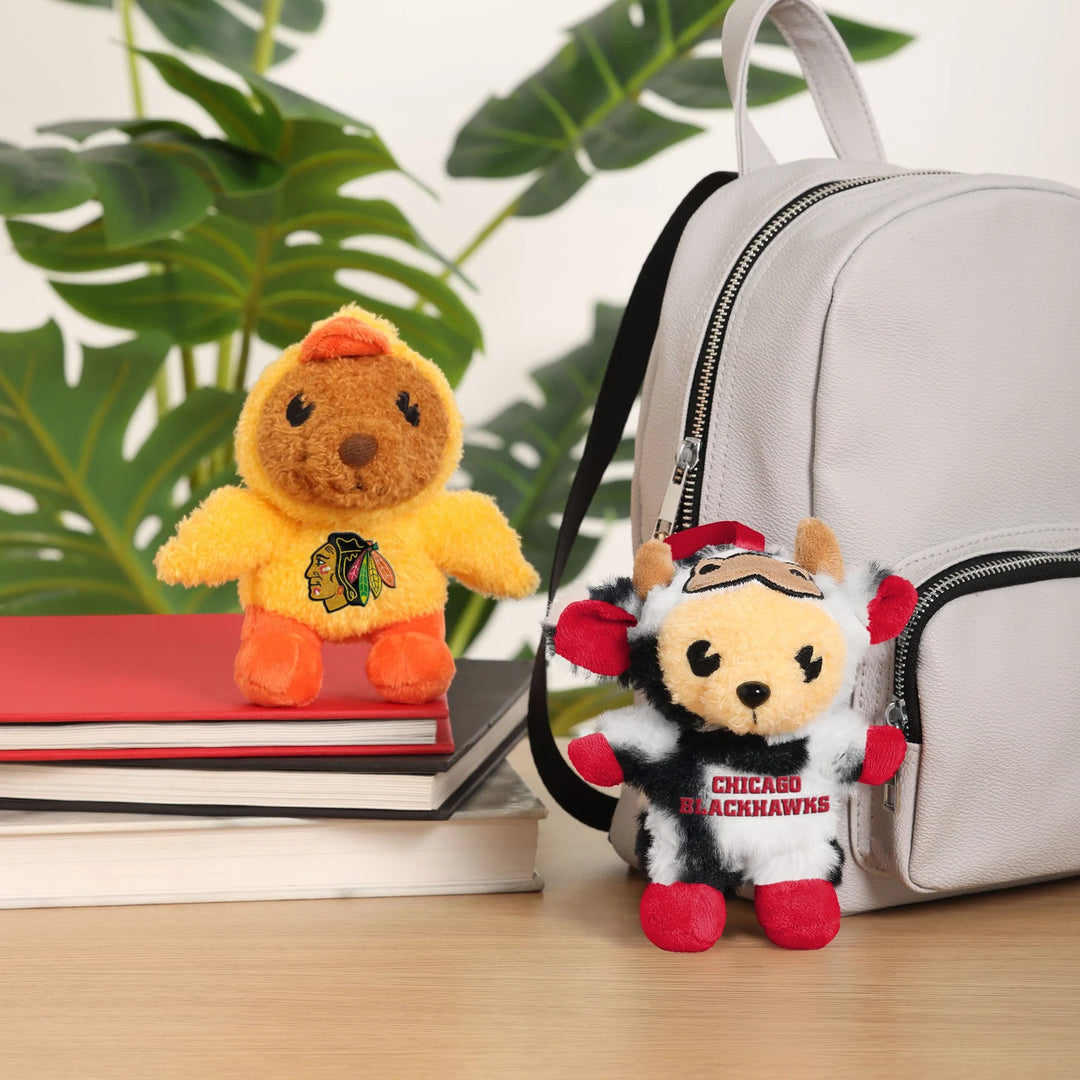 Chicago Blackhawks FOOCOOS Plush Mystery Keychain