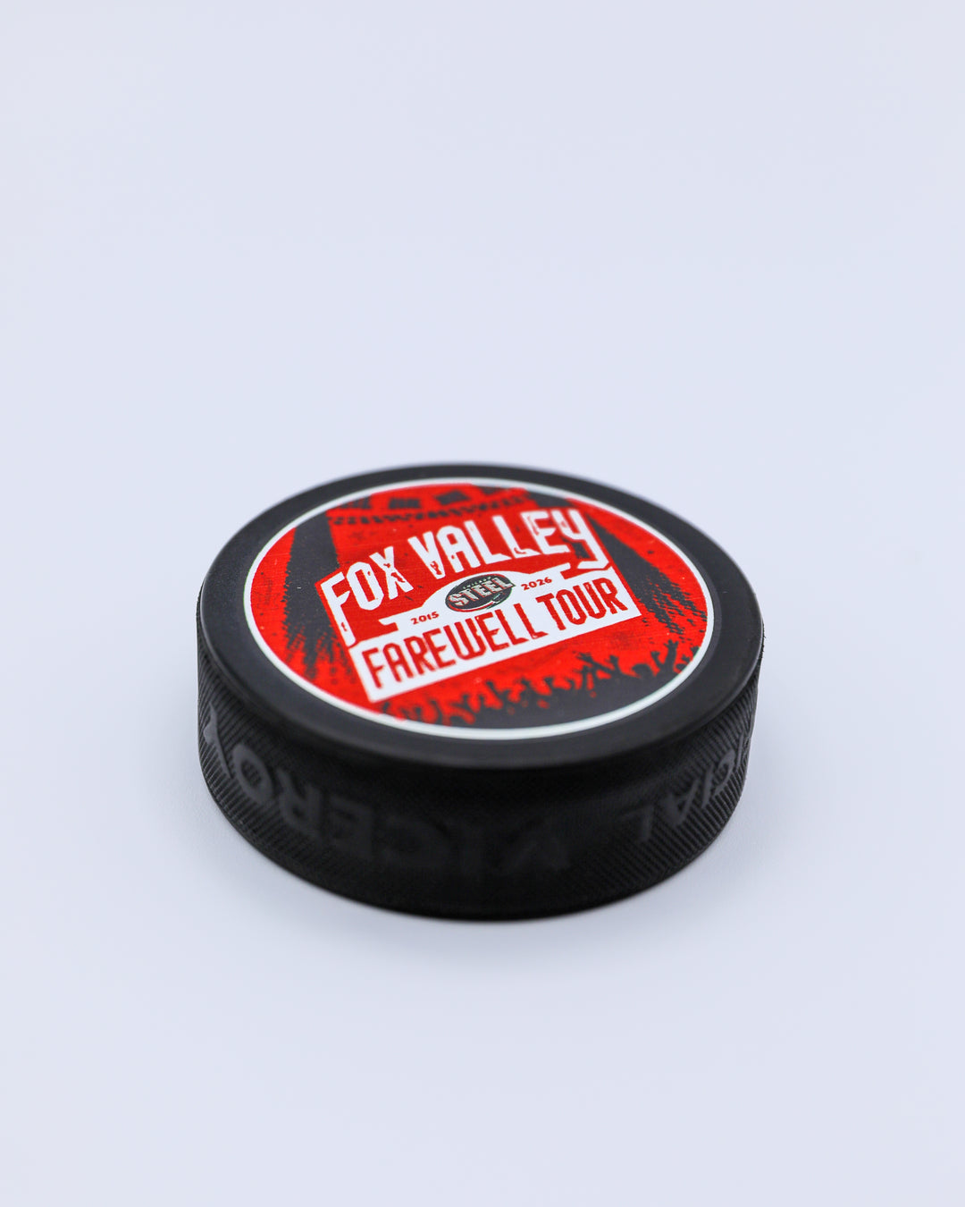 Chicago Steel Farewell Tour Commemorative Puck