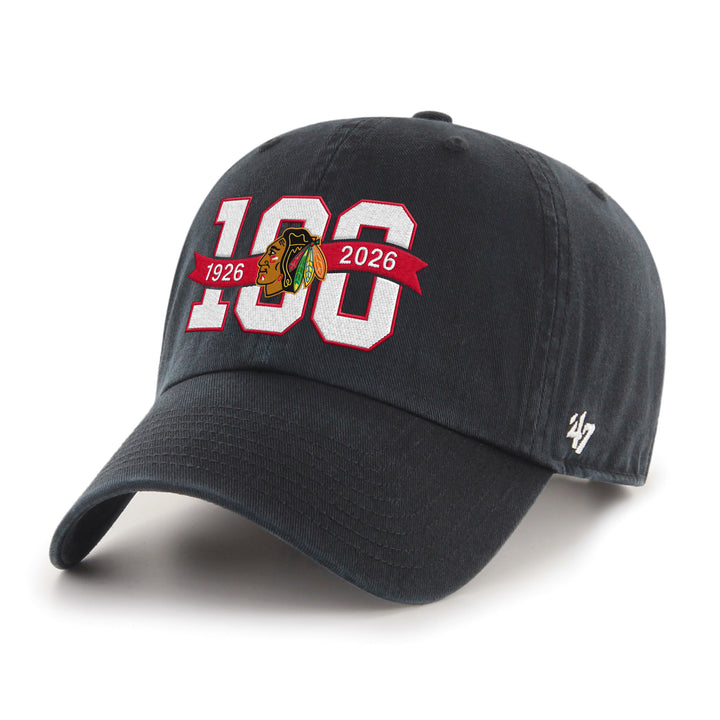 '47 Chicago Blackhawks Centennial Logo Clean Up