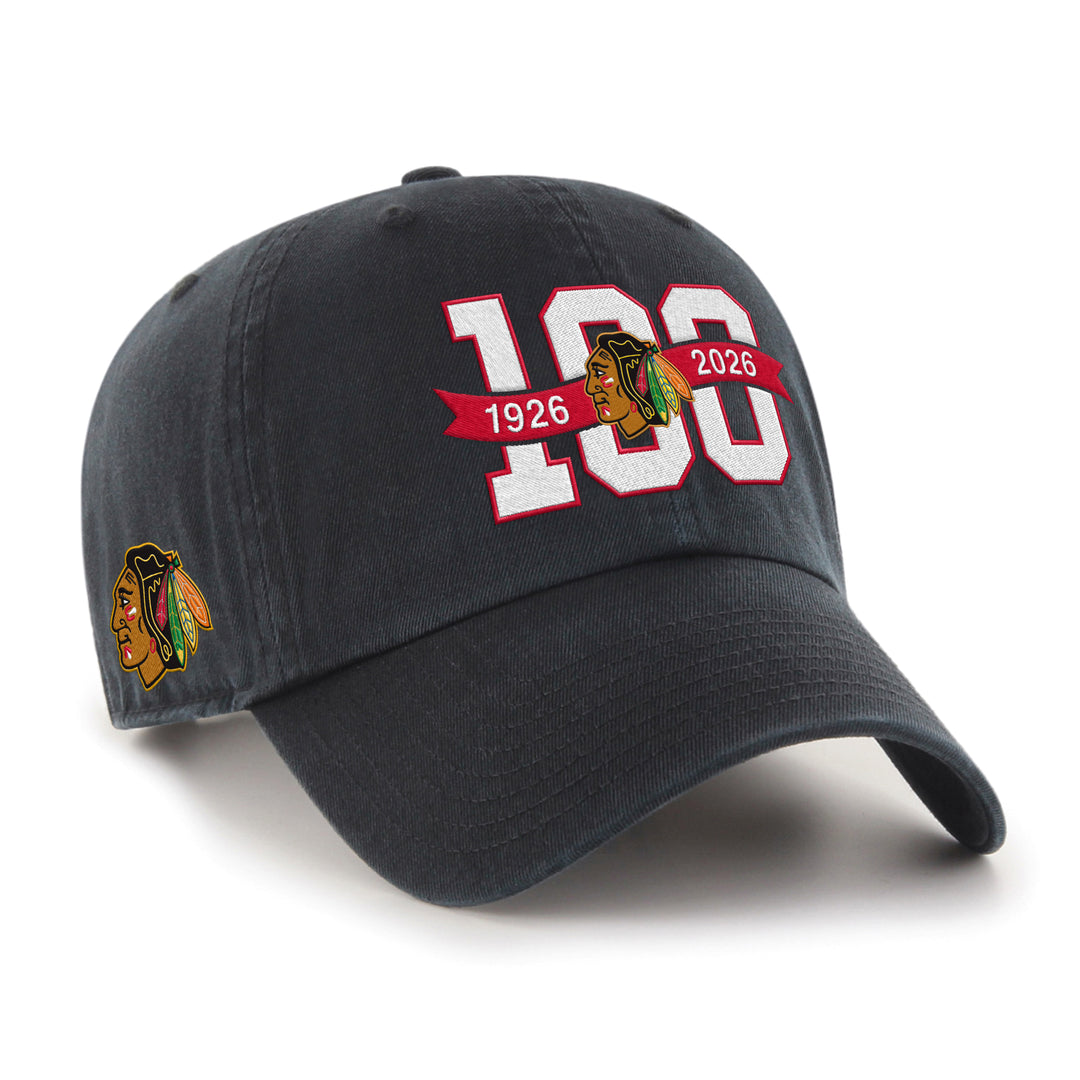 '47 Chicago Blackhawks Centennial Logo Clean Up