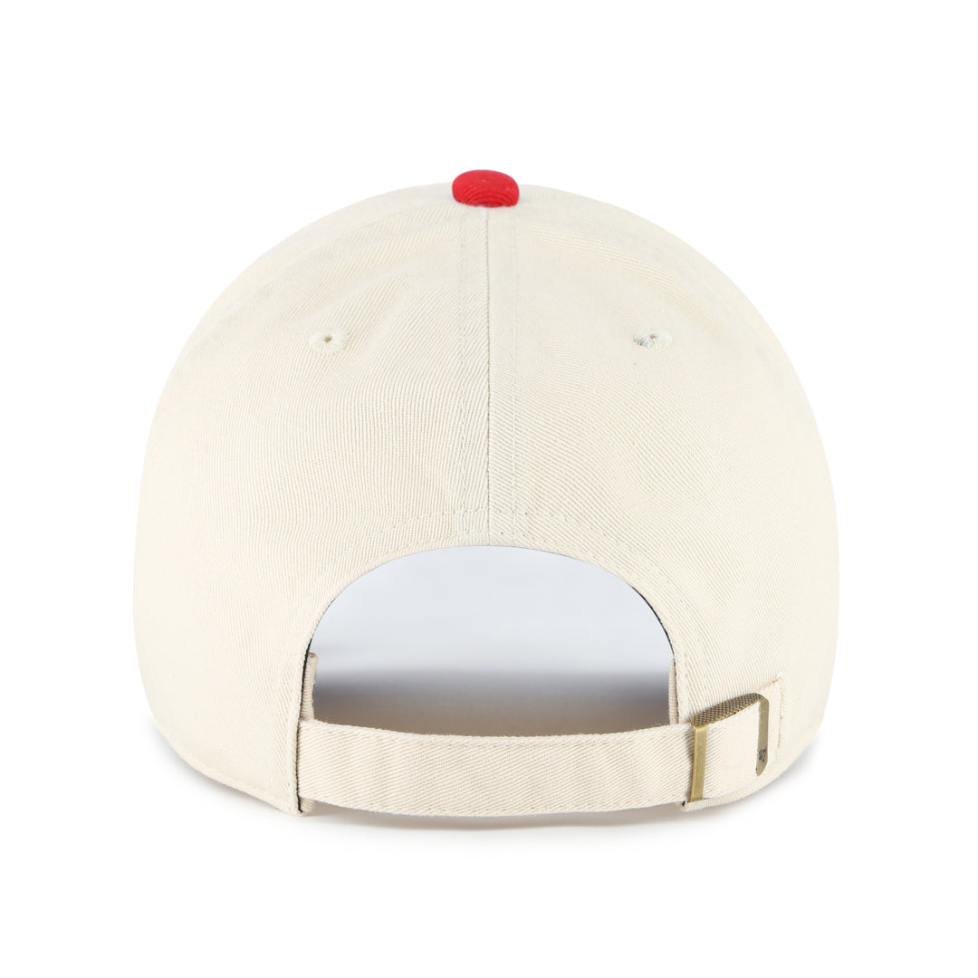'47 Chicago Blackhawks Centennial Two Tone Clean Up Hat Cream/Red