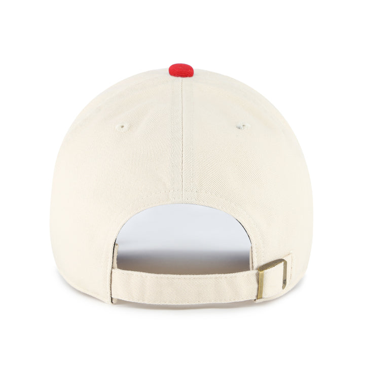 '47 Chicago Blackhawks Centennial Two Tone Clean Up Hat Cream/Red