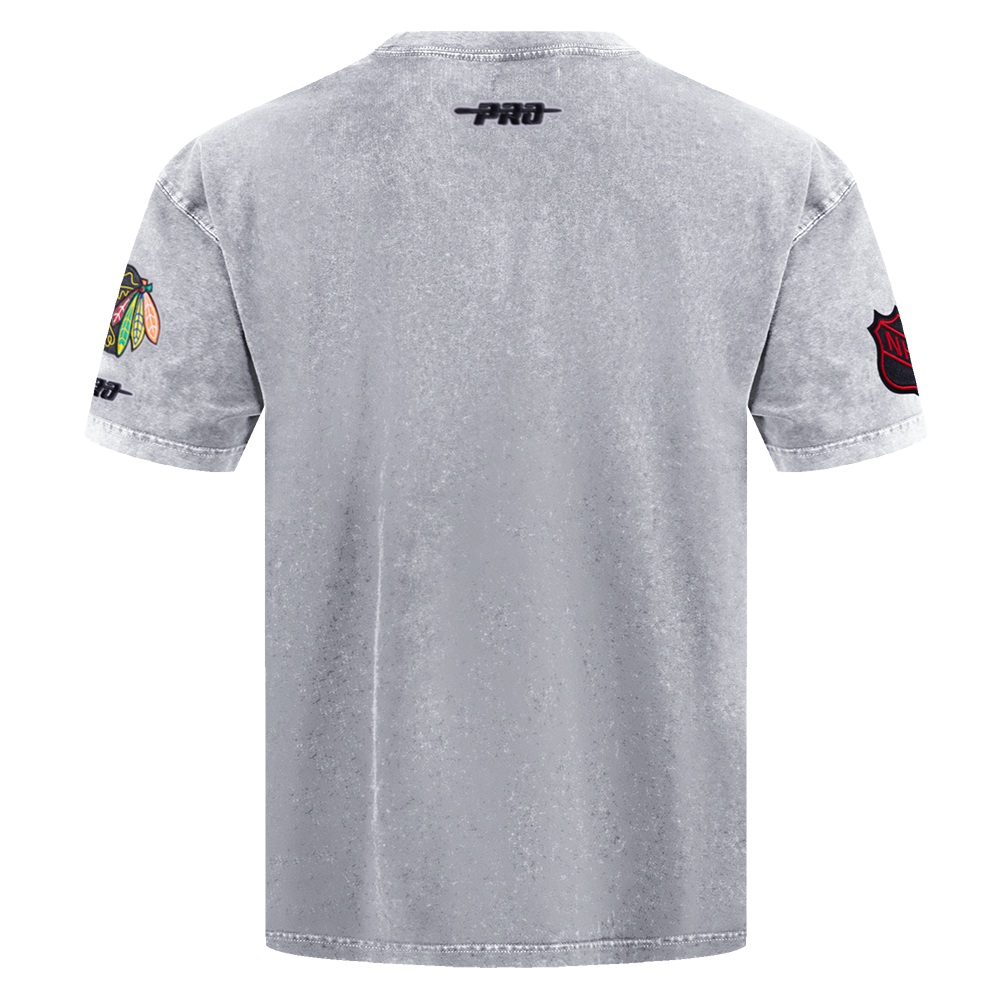 Pro Standard Chicago Blackhawks Gameday Drop Shoulder Short Sleeve Tee
