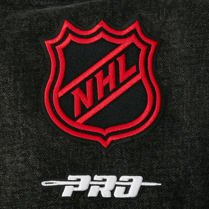 Pro Standard Chicago Blackhawks First Team Enzyme Wash Crewneck