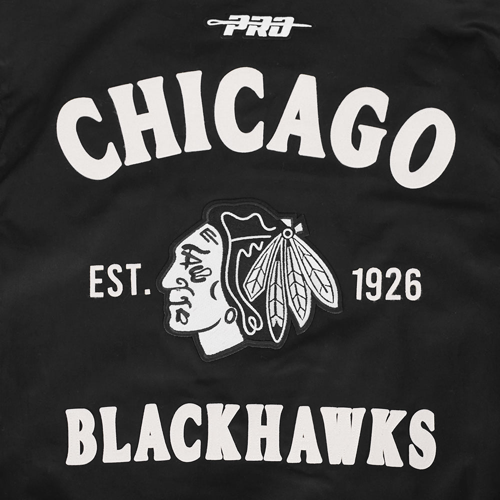 Pro Standard Chicago Blackhawks First Team Twill Jacket