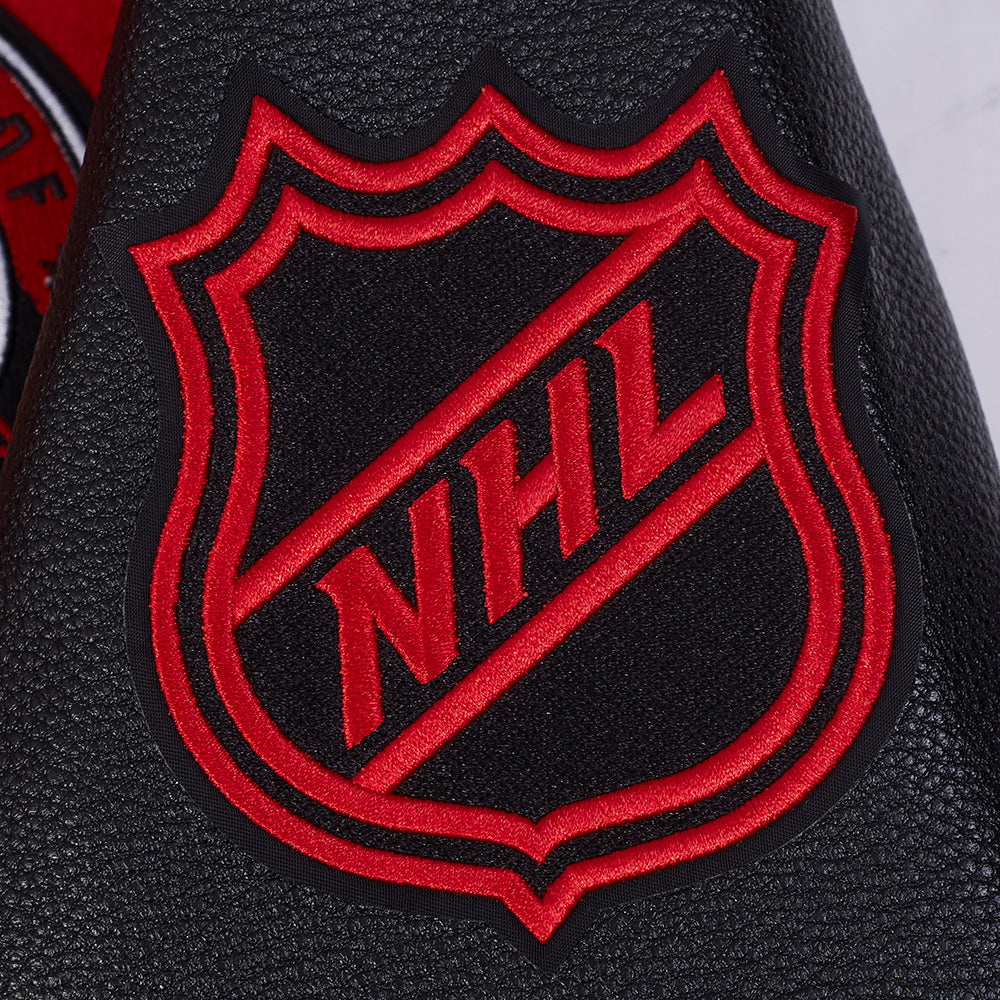 Pro Standard Chicago Blackhawks Centennial Badge Wool Varsity Jacket