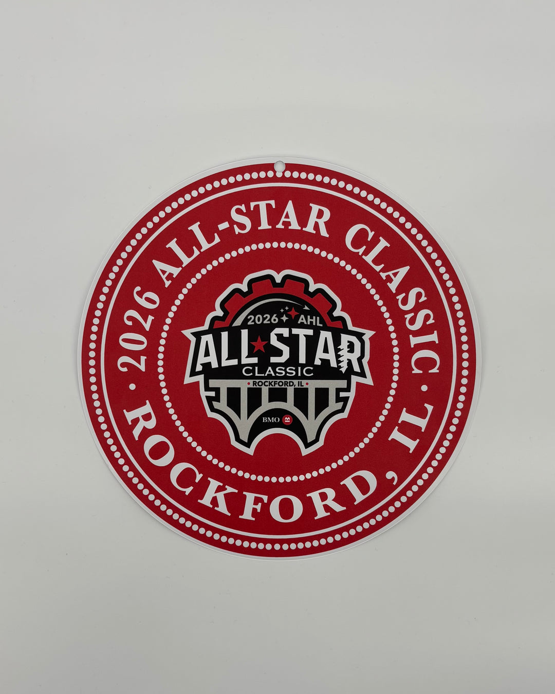 Rockford IceHogs Plastic All Star Sign
