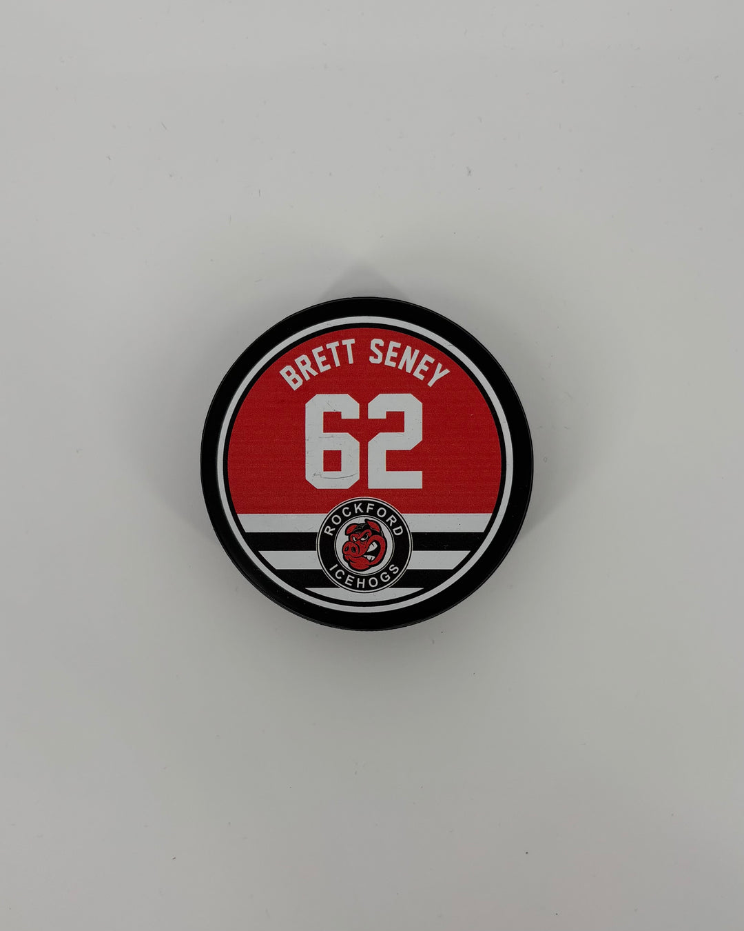 Rockford IceHogs Brett Seney Puck