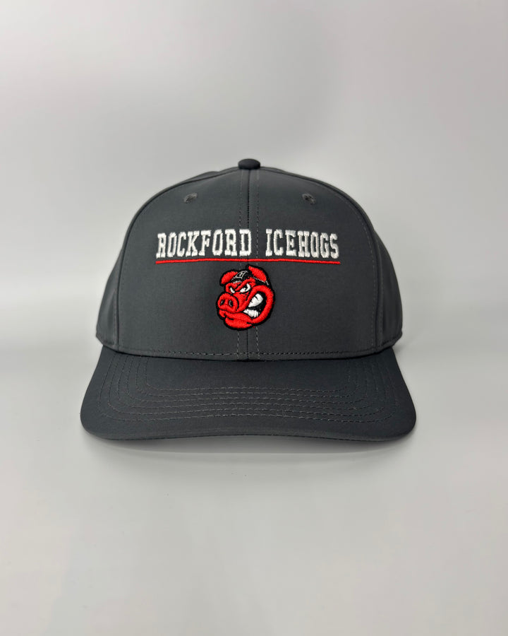Rockford IceHogs Legacy Back 9 Stretch Fit Hat