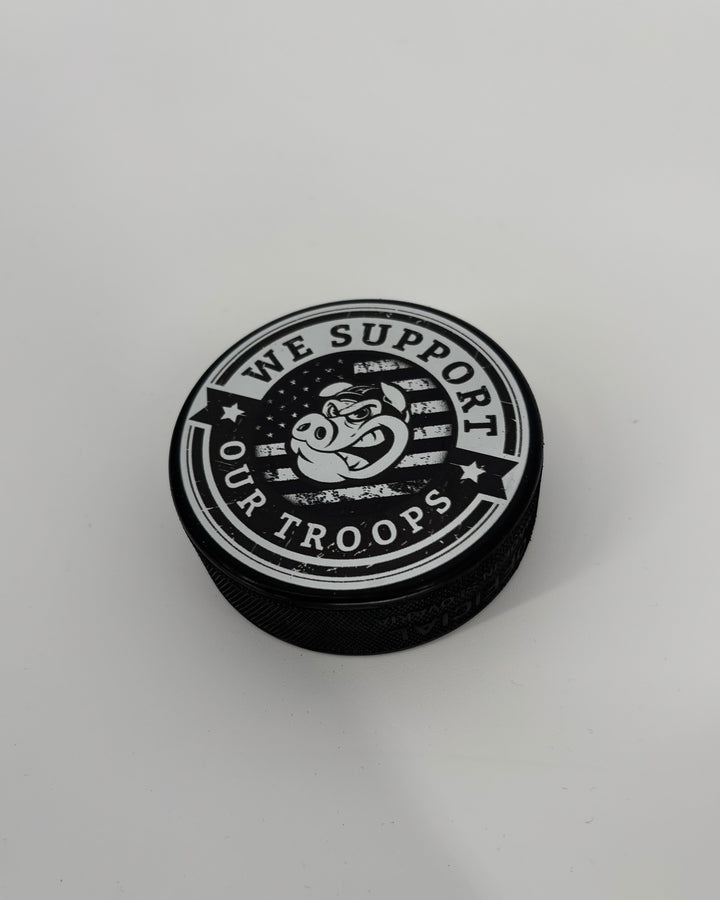 Rockford IceHogs Support Our Troops Puck
