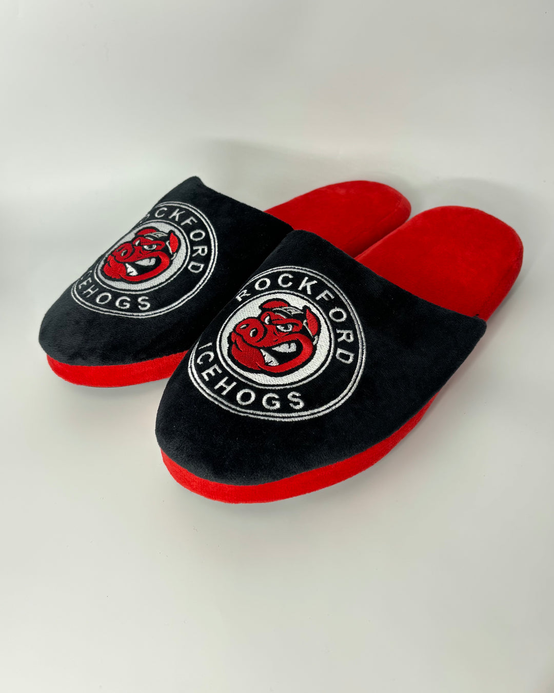 Rockford IceHogs Adult Slippers