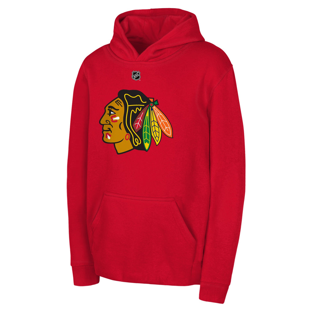 Outerstuff Connor Bedard Chicago Blackhawks Youth Player Hoodie