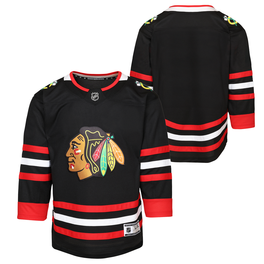 Youth Chicago Blackhawks Alternate Blank Premier Jersey