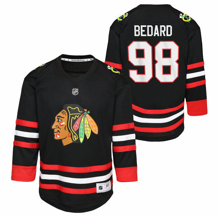 Youth Chicago Blackhawks Alternate Bedard Replica Jersey