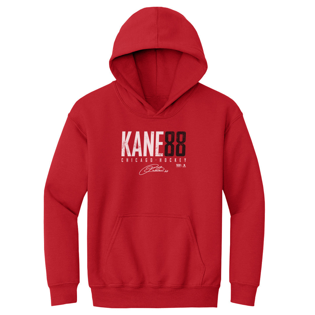 Chicago Blackhawks Patrick Kane Elite WHT Youth Hoodie