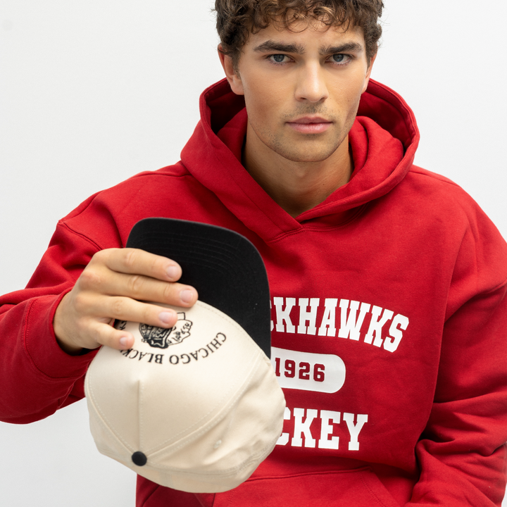 Line Change Chicago Blackhawks Two-Tone Team Hat - Black