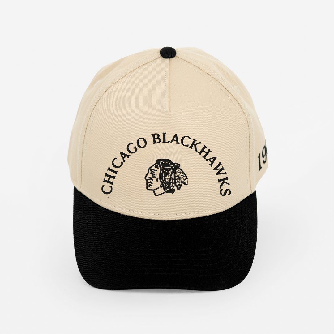 Line Change Chicago Blackhawks Two-Tone Team Hat - Black