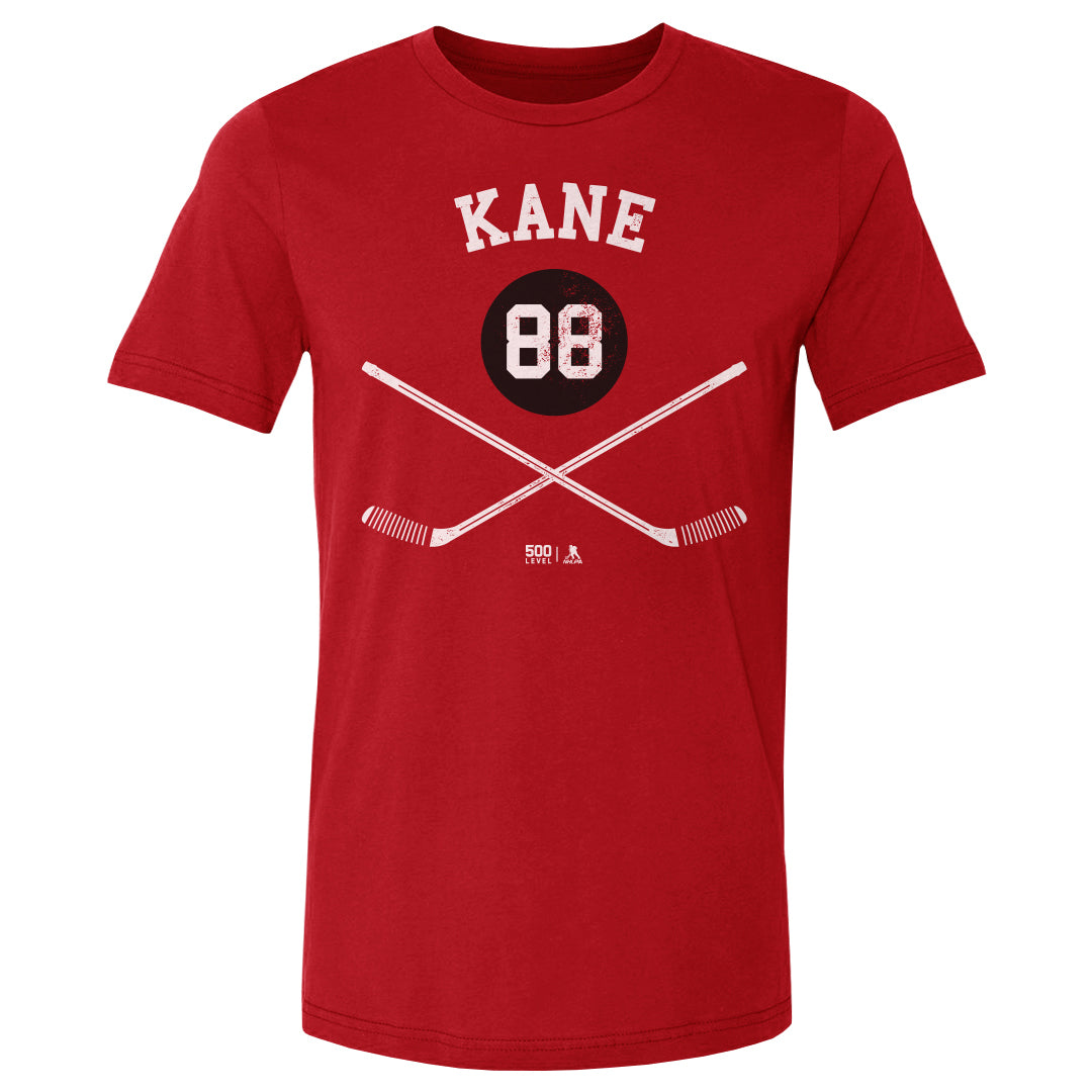 Chicago Blackhawks Patrick Kane Sticks WHT Tee