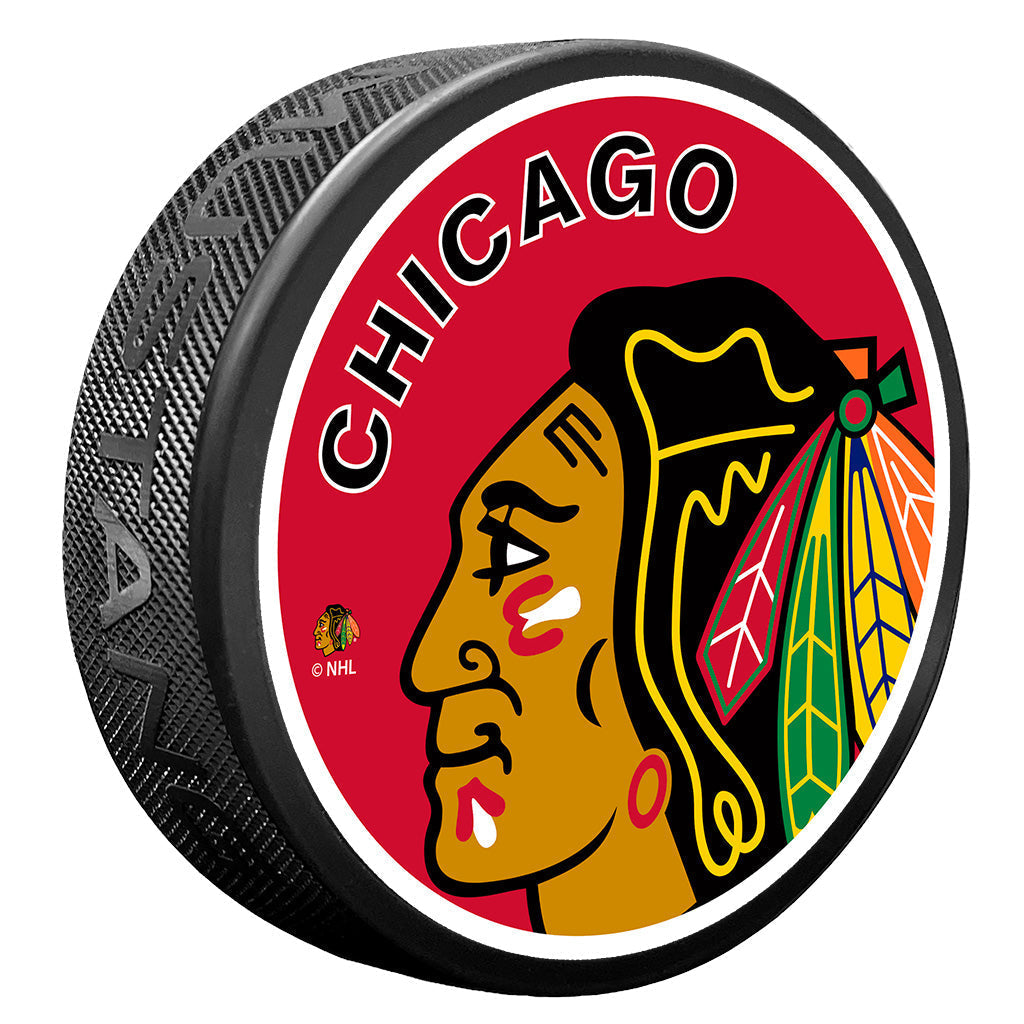 Chicago Blackhawks Icon Puck