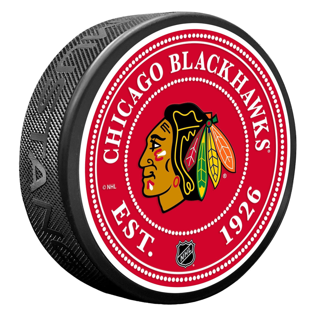 Chicago Blackhawks Stud Puck