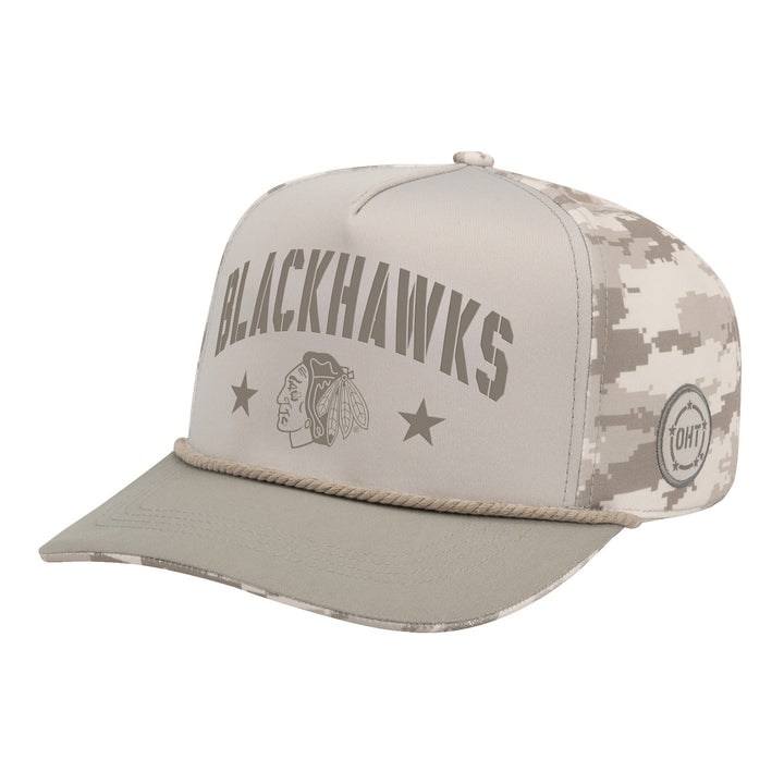 Colosseum Chicago Blackhawks OHT Battalion Rope Snapback