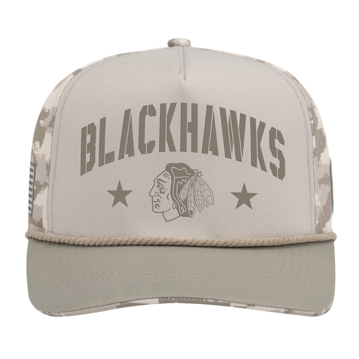 Colosseum Chicago Blackhawks OHT Battalion Rope Snapback