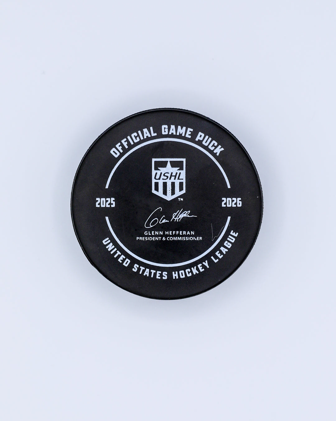 Chicago Steel 2025-26 Official Game Puck