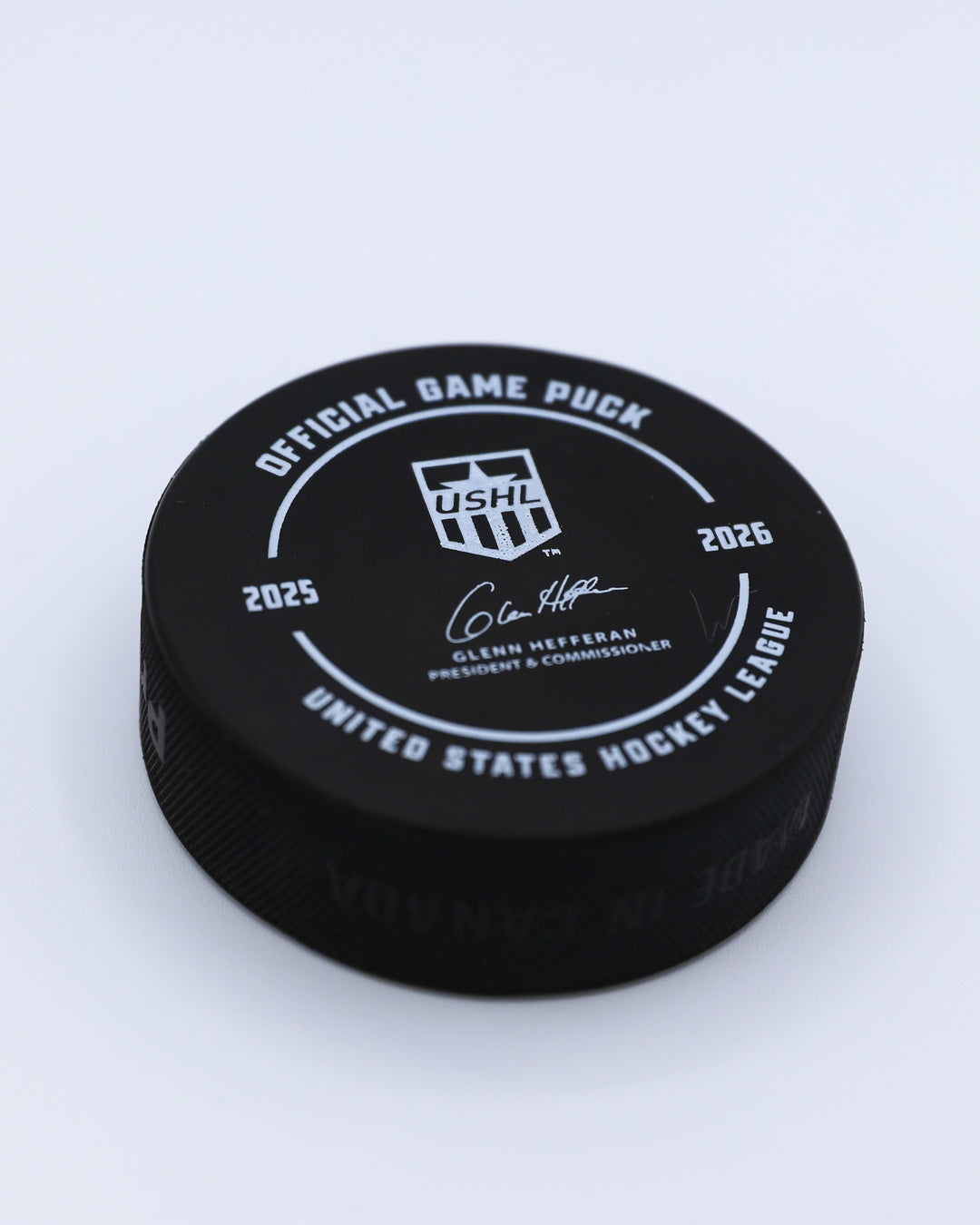 Chicago Steel 2025-26 Official Game Puck