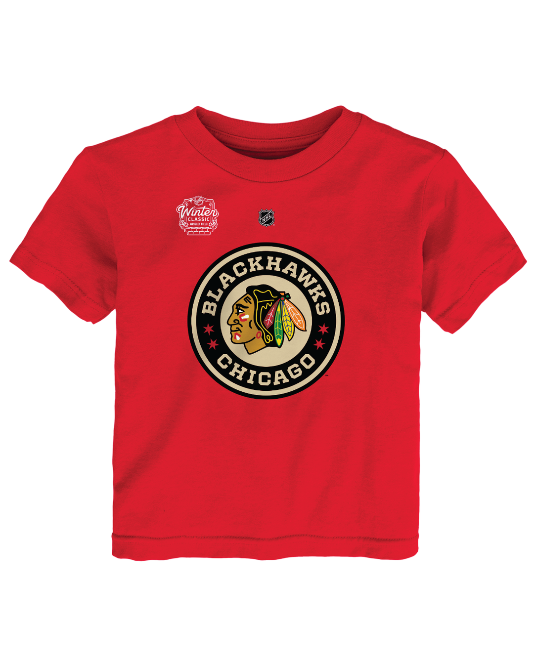 Kids Winter Classic Chicago Blackhawks Connor Bedard Player Tee