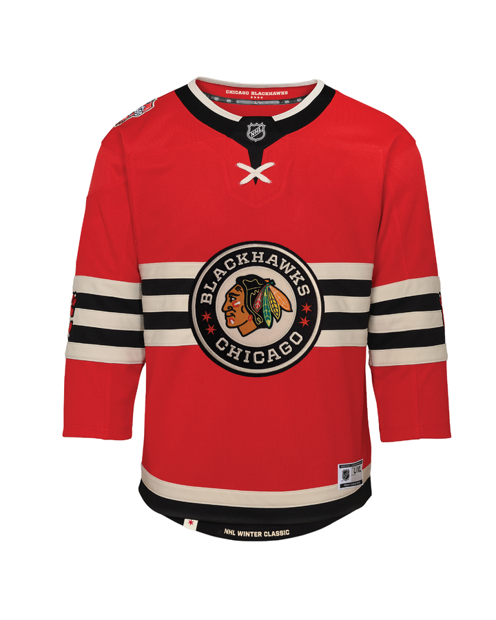 Youth Winter Classic Chicago Blackhawks Blank Premier Jersey