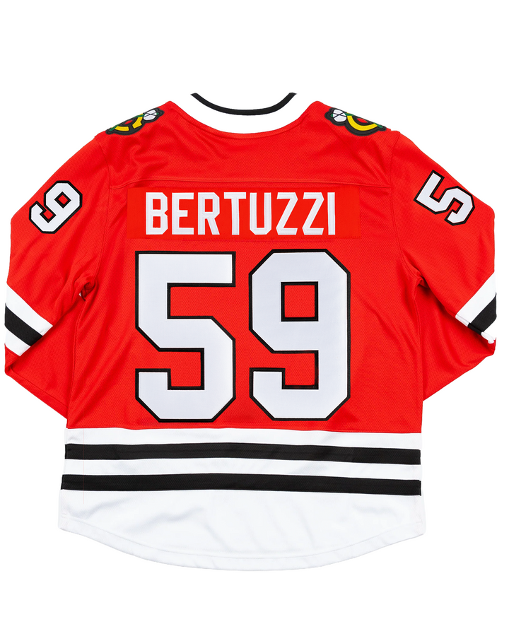 Fanatics Chicago Blackhawks Tyler Bertuzzi Breakaway Replica Home Pressed Jersey