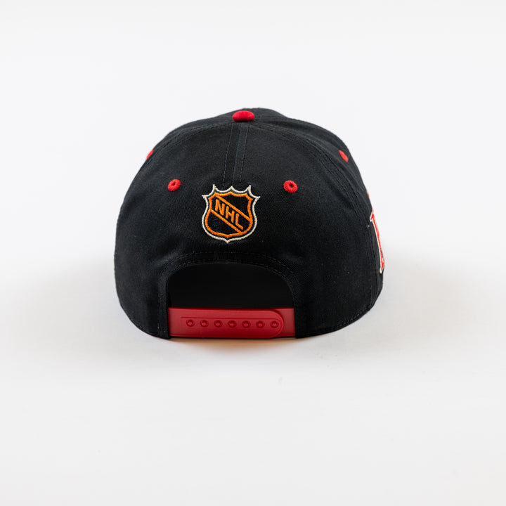 American Needle Chicago Blackhawks Retro Scroller Hat