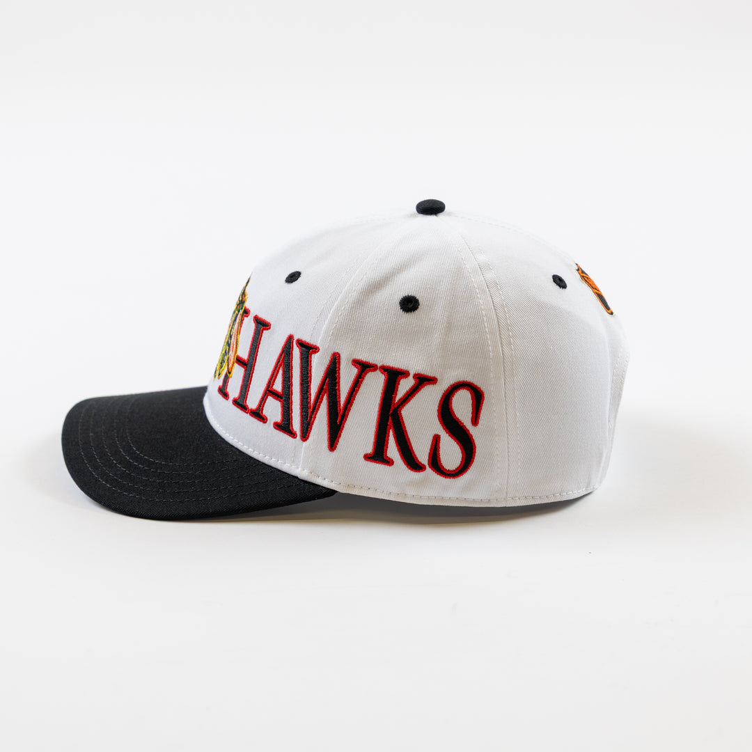 American Needle Chicago Blackhawks Retro Scroller Hat
