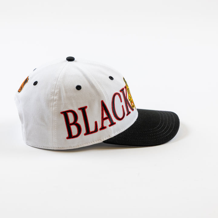 American Needle Chicago Blackhawks Retro Scroller Hat
