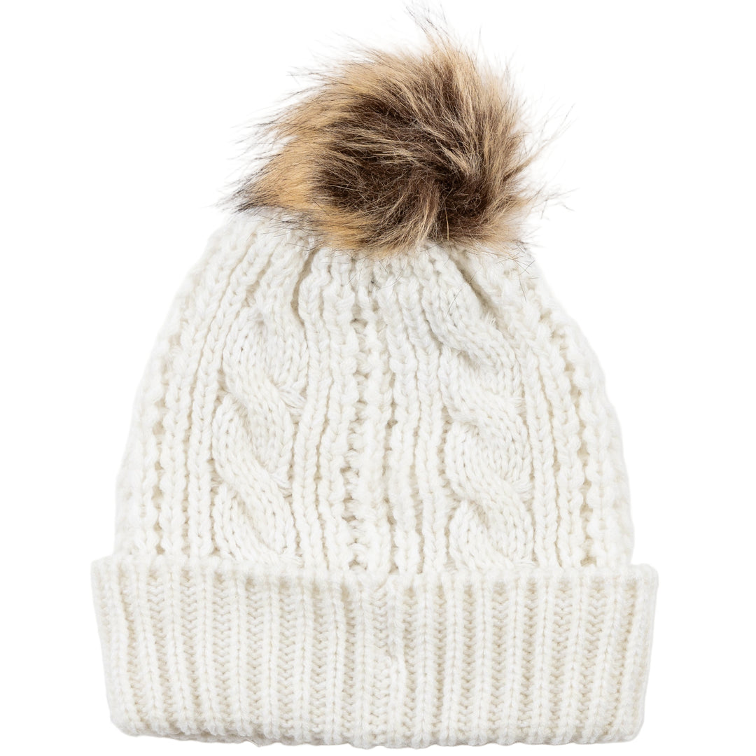 '47 Chicago Blackhawks Centennial Meeko Knit Hat White