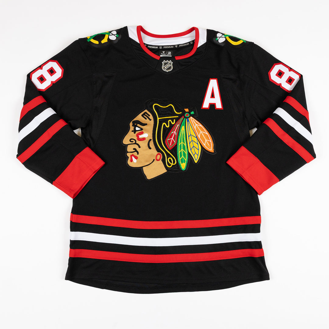 Fanatics Chicago Blackhawks Patrick Kane Premium Alternate Pressed Jersey