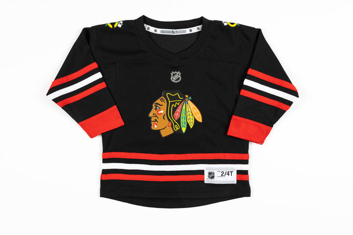 Toddler Chicago Blackhawks Alternate Blank Jersey