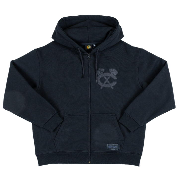Blackhawks Originals Blackout Full Zip Hood