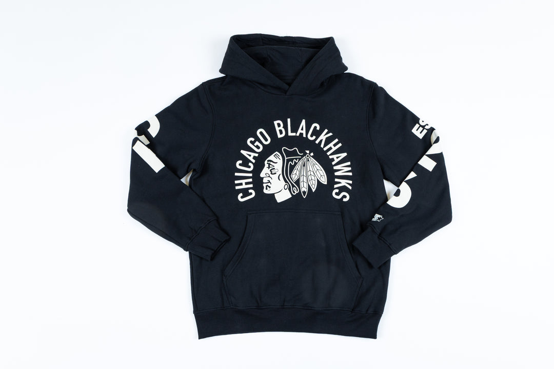 Starter Chicago Blackhawks Hand Off Hoodie
