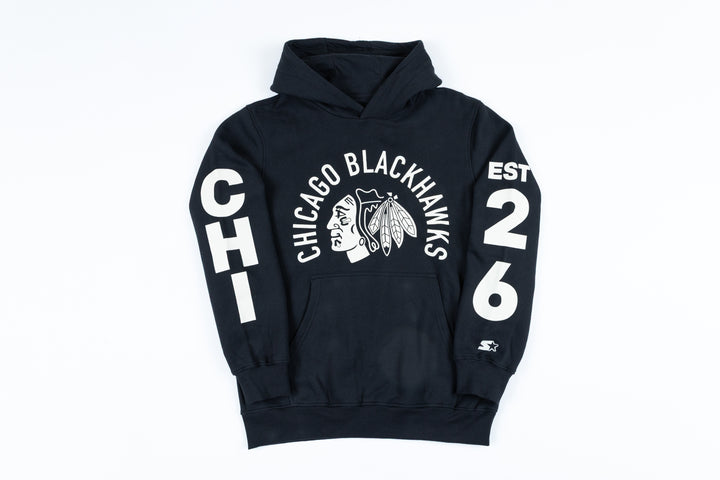 Starter Chicago Blackhawks Hand Off Hoodie