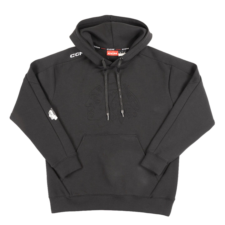 CCM Chicago Blackhawks Premium Embossed Hoodie