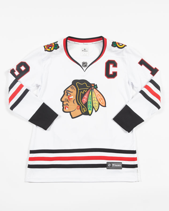 Fanatics Chicago Blackhawks Ladies Jonathan Toews Away Replica Jersey