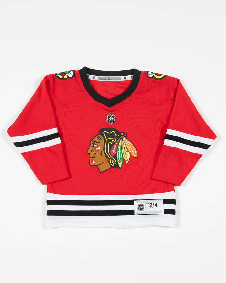 Toddler Chicago Blackhawks Blank Home Jersey